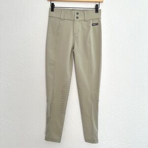 Kerrits Riding Pant Breeches Women Medium Tan Equestrian Stretch Performance